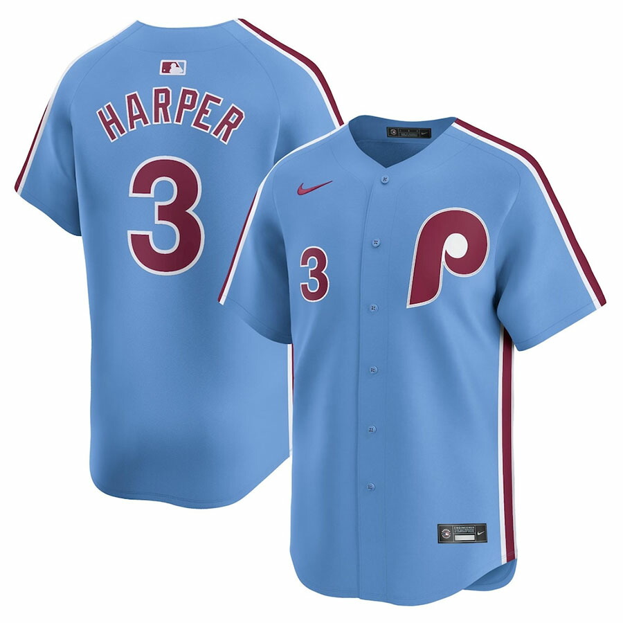 MLB ブライス・ハーパー フィリーズ 制服 リミテッド プルオーバー Limited Player Jersey ナイキ/Nike オルタネイト