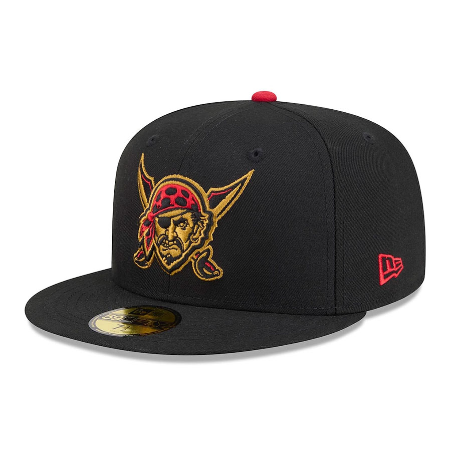 MLB パイレーツ キャップ 【海外モデル】2026 シティーコネクト On-Field 59FIFTY Fitted Hat ニューエラ/New Era ブラック｜映画エンタメショップ SELECTION