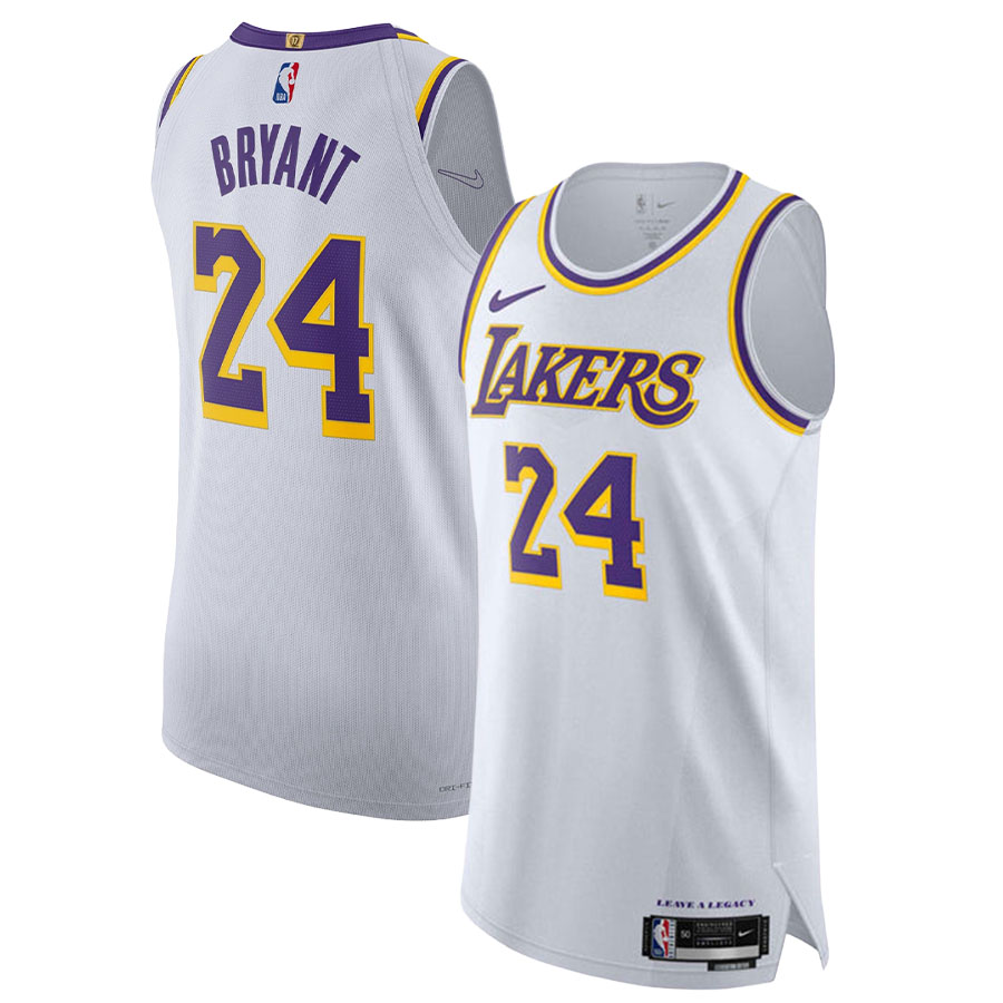 NBA コービー・ブライアント レイカーズ 制服 レガシーオーセンティック 制服 24 Leave A Legacy Authentic Jersey ナイキ/Nike 白いこと