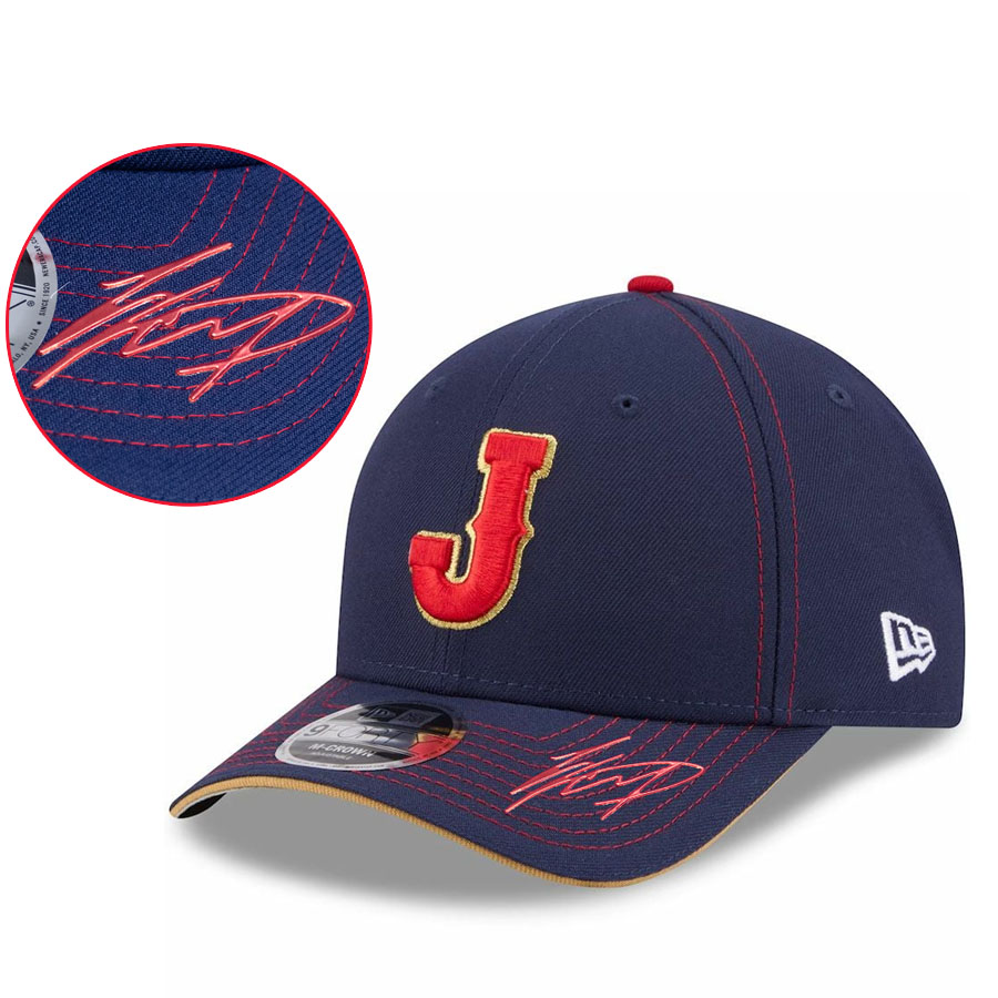 WBC 大谷翔平 侍ジャパン キャップ 海外カスタム クロームパッチ 2026 ワールドベースボールクラシック 9FORTY M-Crown ニューエラ/New Era ネイビー｜映画エンタメショップ SELECTION