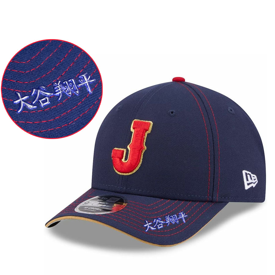 WBC 大谷翔平 侍ジャパン キャップ 海外カスタム クロームパッチ 2026 ワールドベースボールクラシック 9FORTY M-Crown ニューエラ/New Era|映画エンタメショップ SELECTION