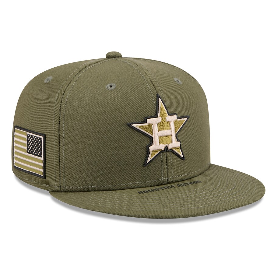 MLB アストロズ 旗がしら 【外国で青写真】【運動選手着付ける】アームドフォーシズデー2026 59FIFTY Fitted Hat ニュー内鰓/New Era モスグリーン