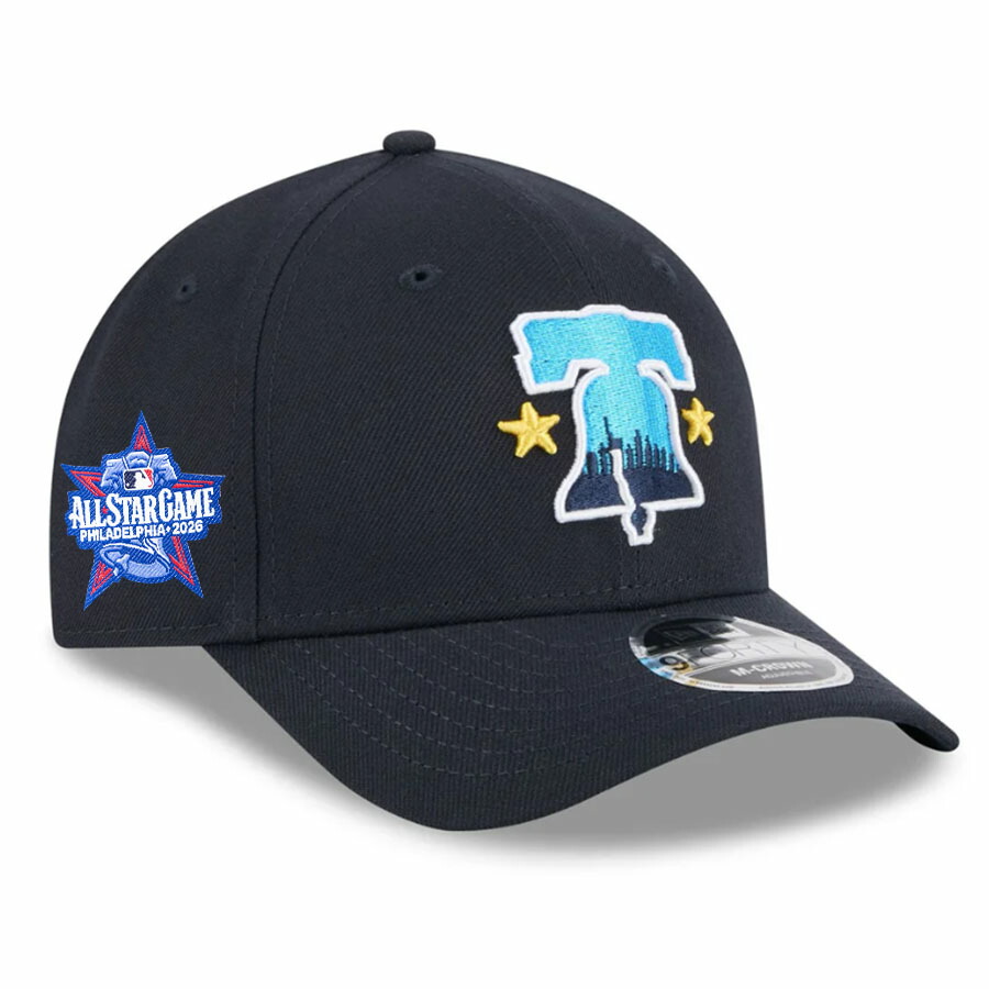 MLB フィリーズ 旗がしら 【外国で真似形】2026オールスター力くらべ City Connect 9FORTY M-CROWN ニュー内鰓/New Era 青碧