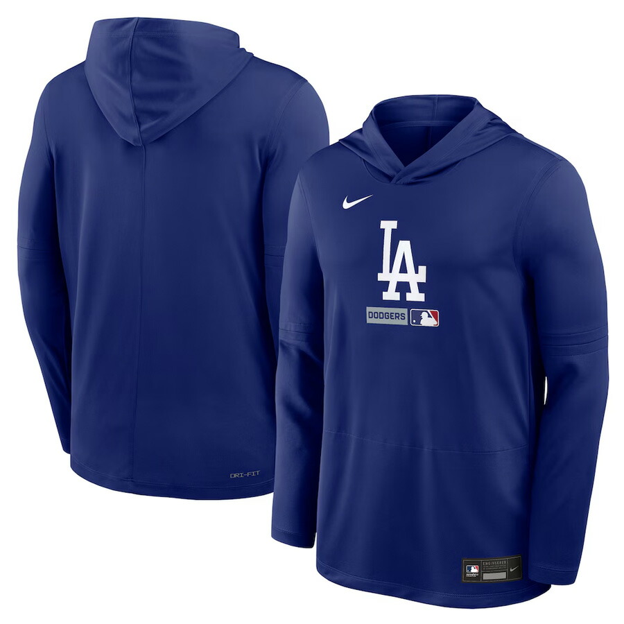 MLB ドジャース パーカー オーセンティックコレクション AC Lightweight フーディー ナイキ/Nike ロイヤル【nkac】