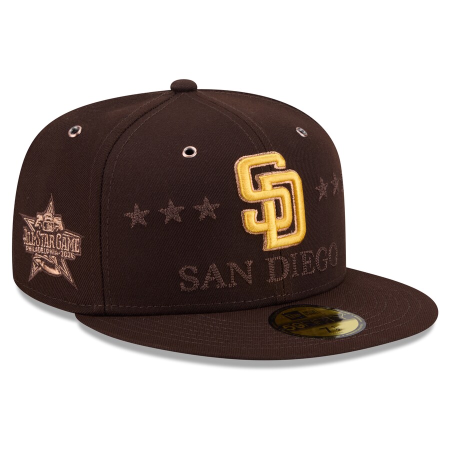 MLB パドレス キャップ 【海外モデル】オールスターゲーム2026 59FIFTY Fitted Hat ニューエラ/New Era ブラウン|映画エンタメショップ SELECTION