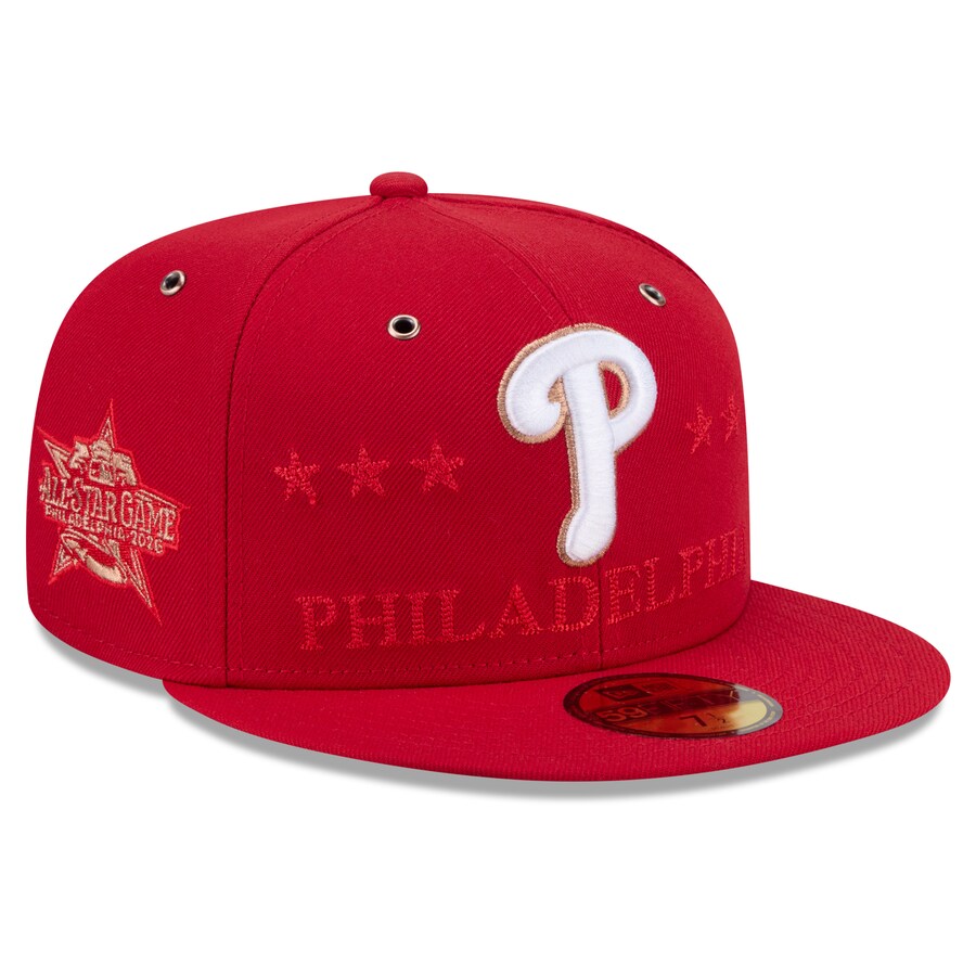 MLB フィリーズ キャップ 【海外モデル】オールスターゲーム2026 59FIFTY Fitted Hat ニューエラ/New Era レッド|映画エンタメショップ SELECTION