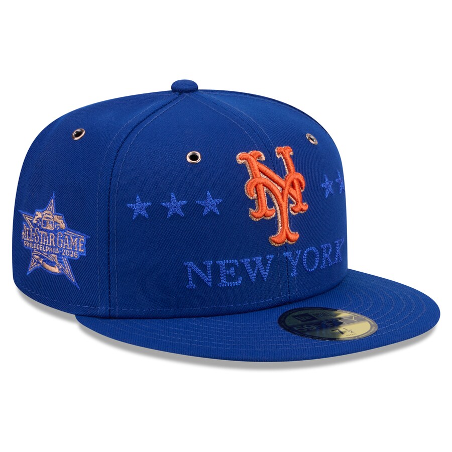 MLB メッツ キャップ 【海外モデル】オールスターゲーム2026 59FIFTY Fitted Hat ニューエラ/New Era ロイヤル｜映画エンタメショップ SELECTION