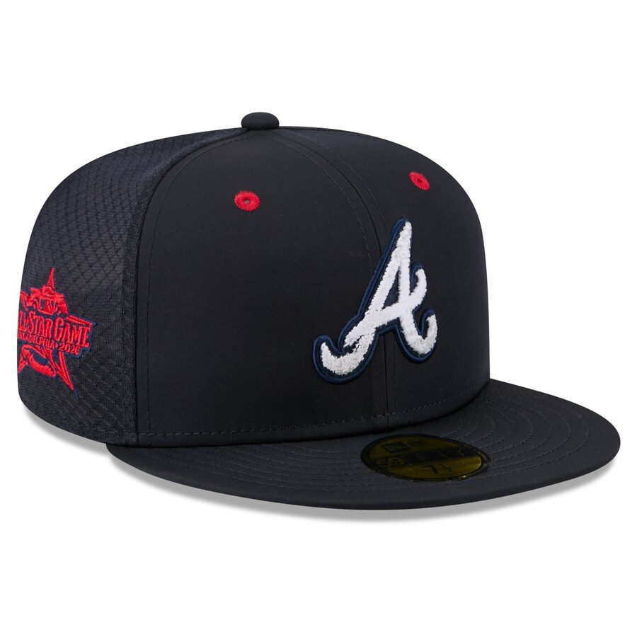 MLB ブレーブス キャップ 【海外モデル】オールスターゲーム2026 ワークアウト 59FIFTY Fitted Hat ニューエラ/New Era ネイビー｜映画エンタメショップ SELECTION