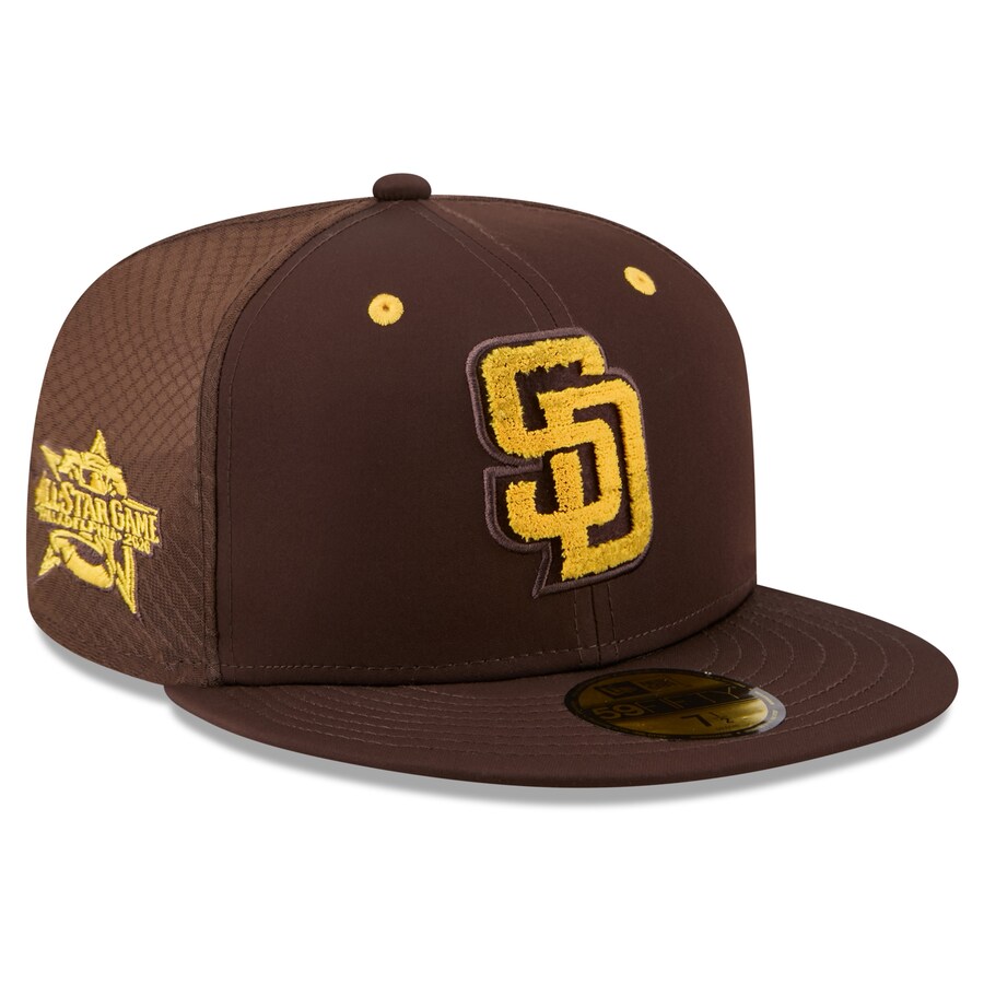 MLB パドレス キャップ 【海外モデル】オールスターゲーム2026 ワークアウト 59FIFTY Fitted Hat ニューエラ/New Era ブラウン｜映画エンタメショップ SELECTION