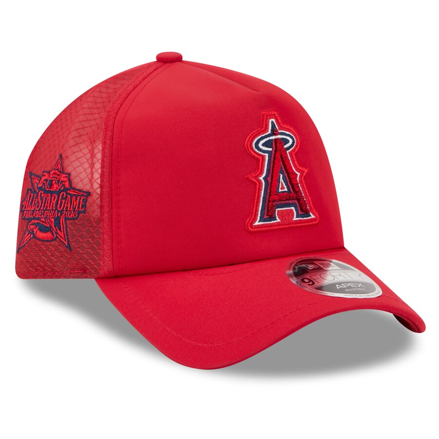 MLB エンゼルス キャップ 【海外モデル】オールスターゲーム2026 ワークアウト 9FORTY Apex Adjustable Hat ニューエラ/New Era レッド｜映画エンタメショップ SELECTION