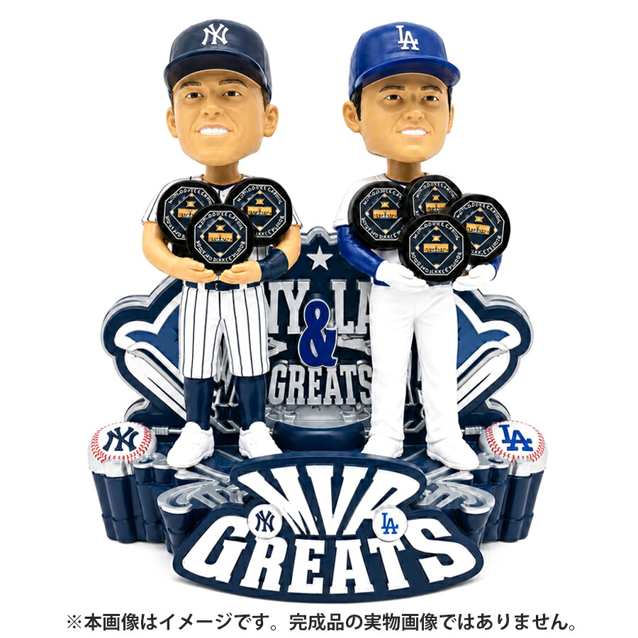 MLB 大谷翔平 アーロン・ジャッジ ヤンキース vs ドジャース ボブルヘッド スタジアム買付 2026 MVP Greats Dual Bobblehead フィギュア FOCO｜映画エンタメショップ SELECTION