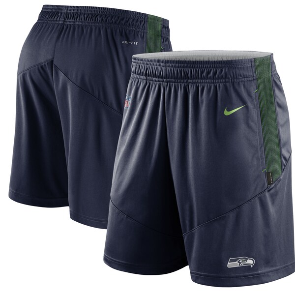 最安値 Nfl ショートパンツ ショーツ シーホークス ナイキ Nike カレッジネイビー メンズ Sideline Performance Knit Shorts 日本全国送料無料 Www Habs Edu Kw