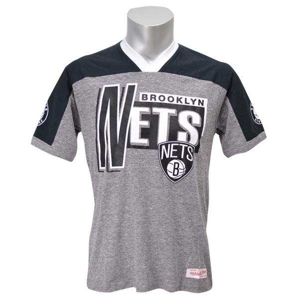NBA Tシャツ ネッツ グレーヘザー ミッチェル＆ネス Vintage【OCSL】2203MN特集｜MLB.NBAグッズショップ　SELECTION