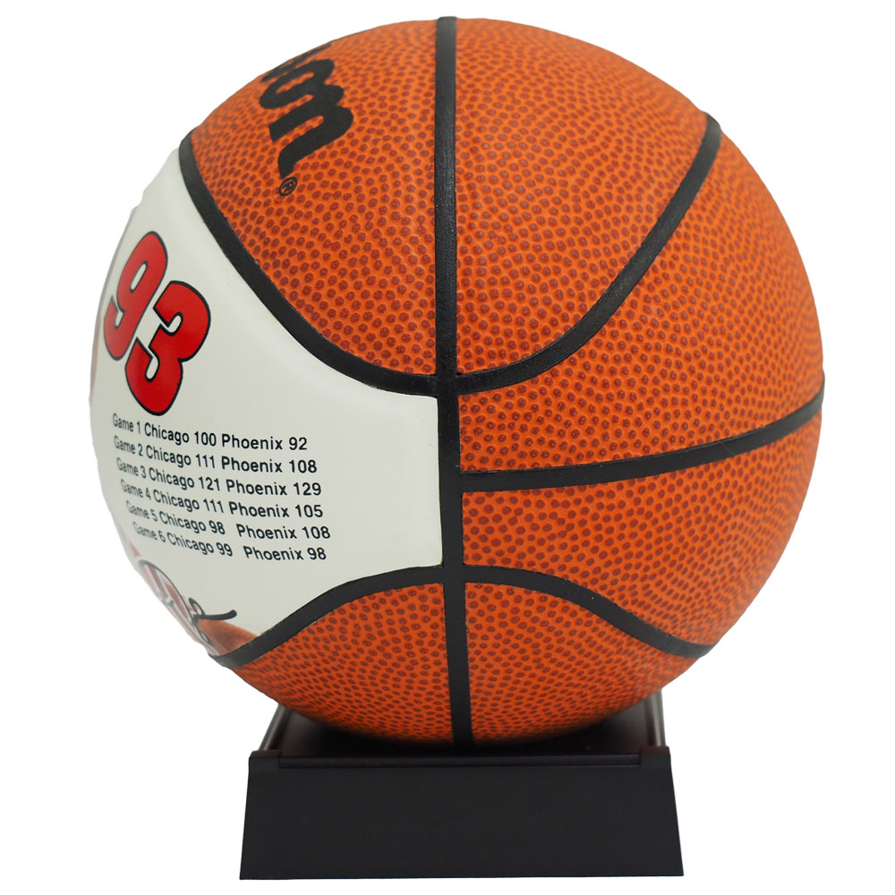 MLB NBA NFL Goods Shop: NBA bulls Michael Jordan mini basketball 1993 ...