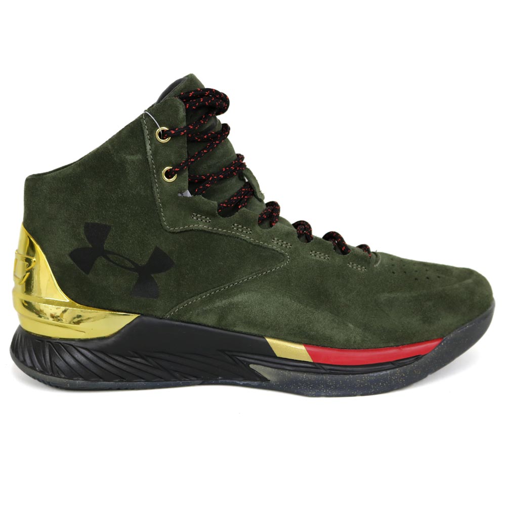 under armour curry 1 green