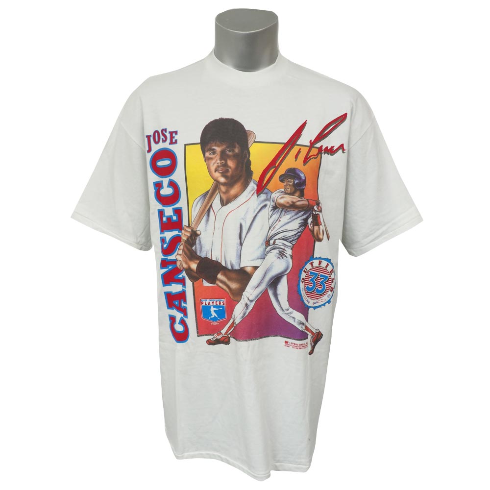 Mlb ホセ カンセコ Nbaショップ 1995 Tシャツ バスケット Hanes ホワイト レアアイテム Mlb Nbaグッズショップ Mlbグッズ Selection ヘッダーバックアップ 80年代のmlbを騒がせたスラッガー 貴重なレトロtシャツ Mlb ホセ カンセコ Nbaショップ 1995 Tシャツ バスケット Hanes ホワイト レアアイテム Mlb Nbaグッズショップ Mlbグッズ Selection ヘッダーバックアップ 80年代のmlbを騒がせたスラッガー 貴重なレトロtシャツ