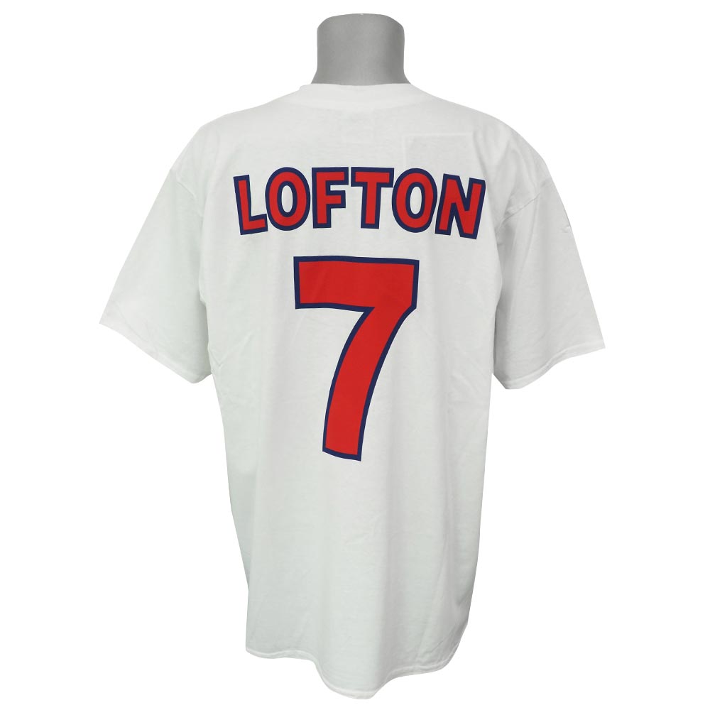 楽天市場 Mlb インディアンス ケニー ロフトン 1996 Tシャツ Gildan ホワイト レアアイテム Ocsl Mlb Nbaグッズショップ Selection