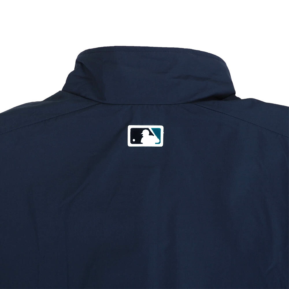 マリナーズ スタジャン Mlb マジェスティック Majestic スタジャン ネイビー メンズ 長袖 長袖 Mlb ジャケット アウター Mlb Nbaグッズショップ Selectionあす楽対応 激レアデッドストック Majestic製選手着用防寒ジャケット