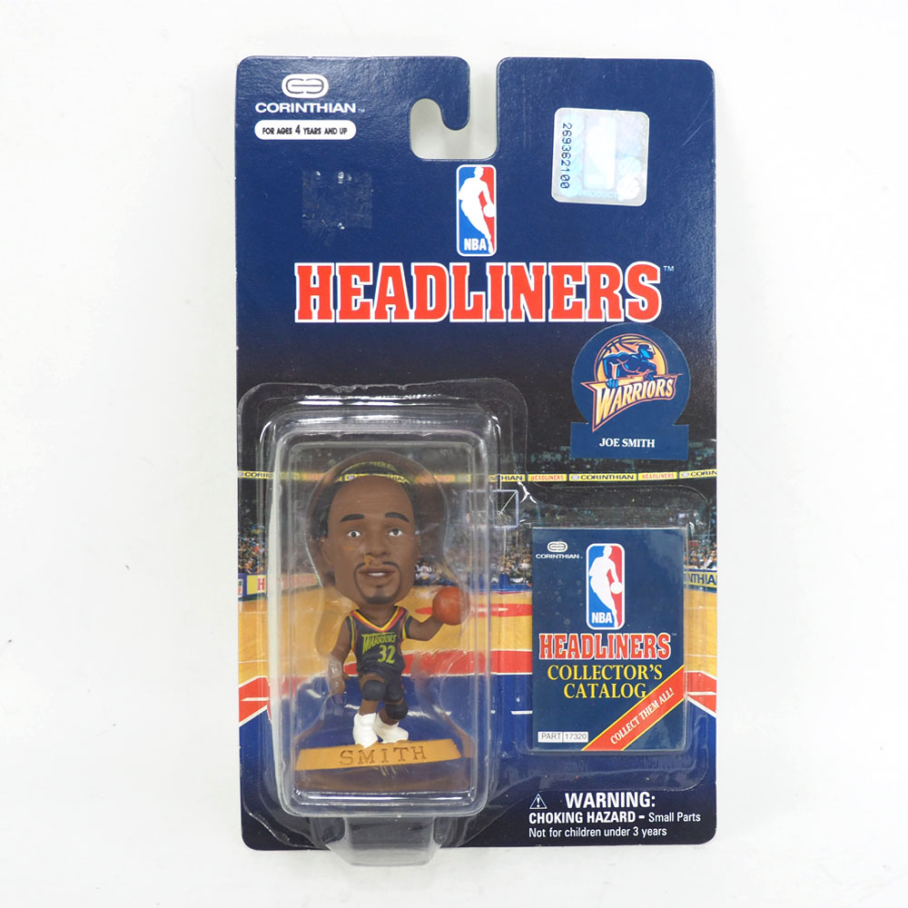 楽天市場 Nba ウォリアーズ ジョー スミス フィギュア ヘッドライナーズ 1996 エディション Nib コリンシアン Corinthian ロード レアアイテム Mlb Nbaグッズショップ Selection