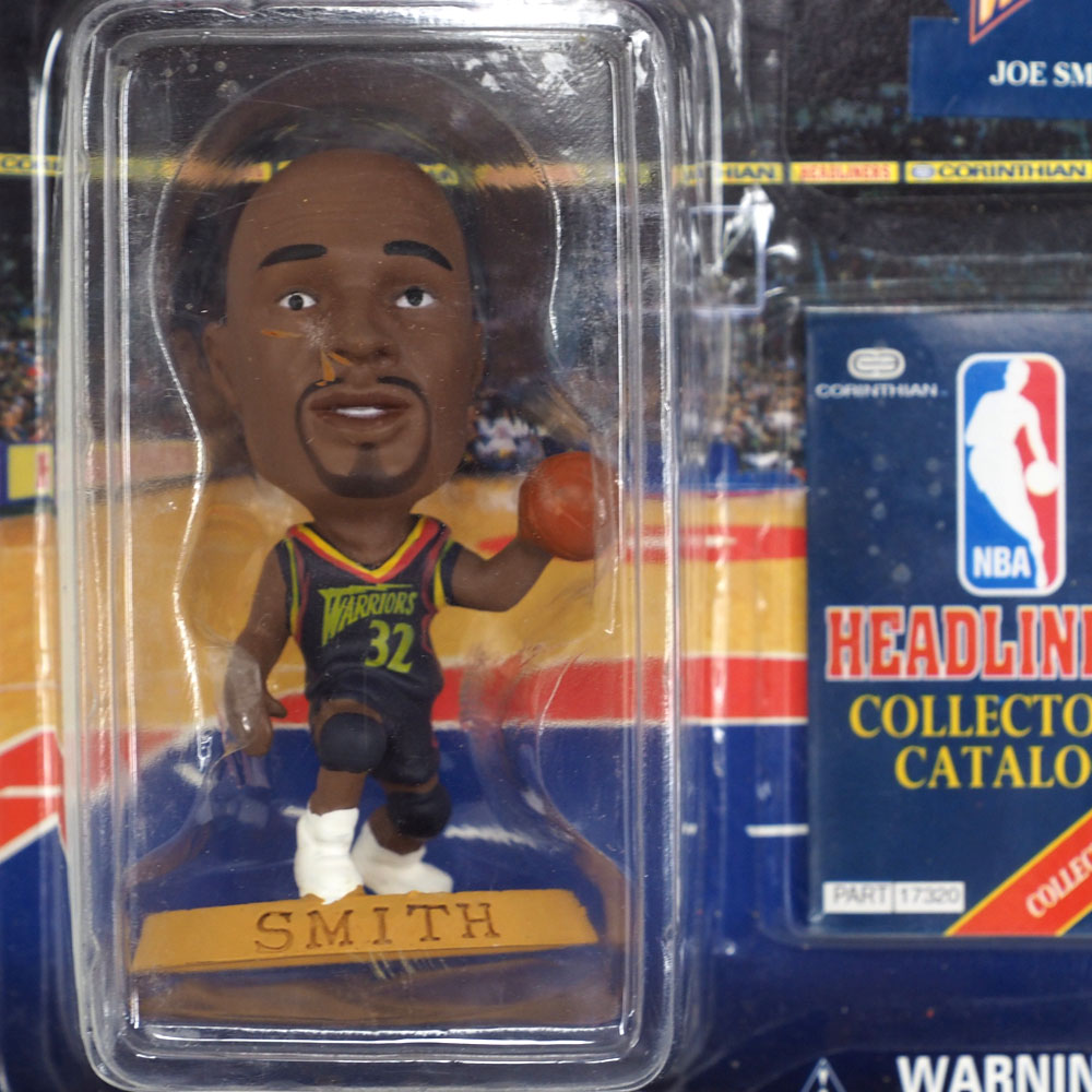 楽天市場 Nba ウォリアーズ ジョー スミス フィギュア ヘッドライナーズ 1996 エディション Nib コリンシアン Corinthian ロード レアアイテム Mlb Nbaグッズショップ Selection