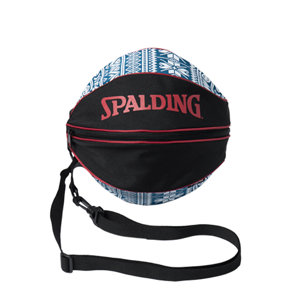 ボールバッグ ノルディック スポルディング/SPALDING ブラック/ネイビー