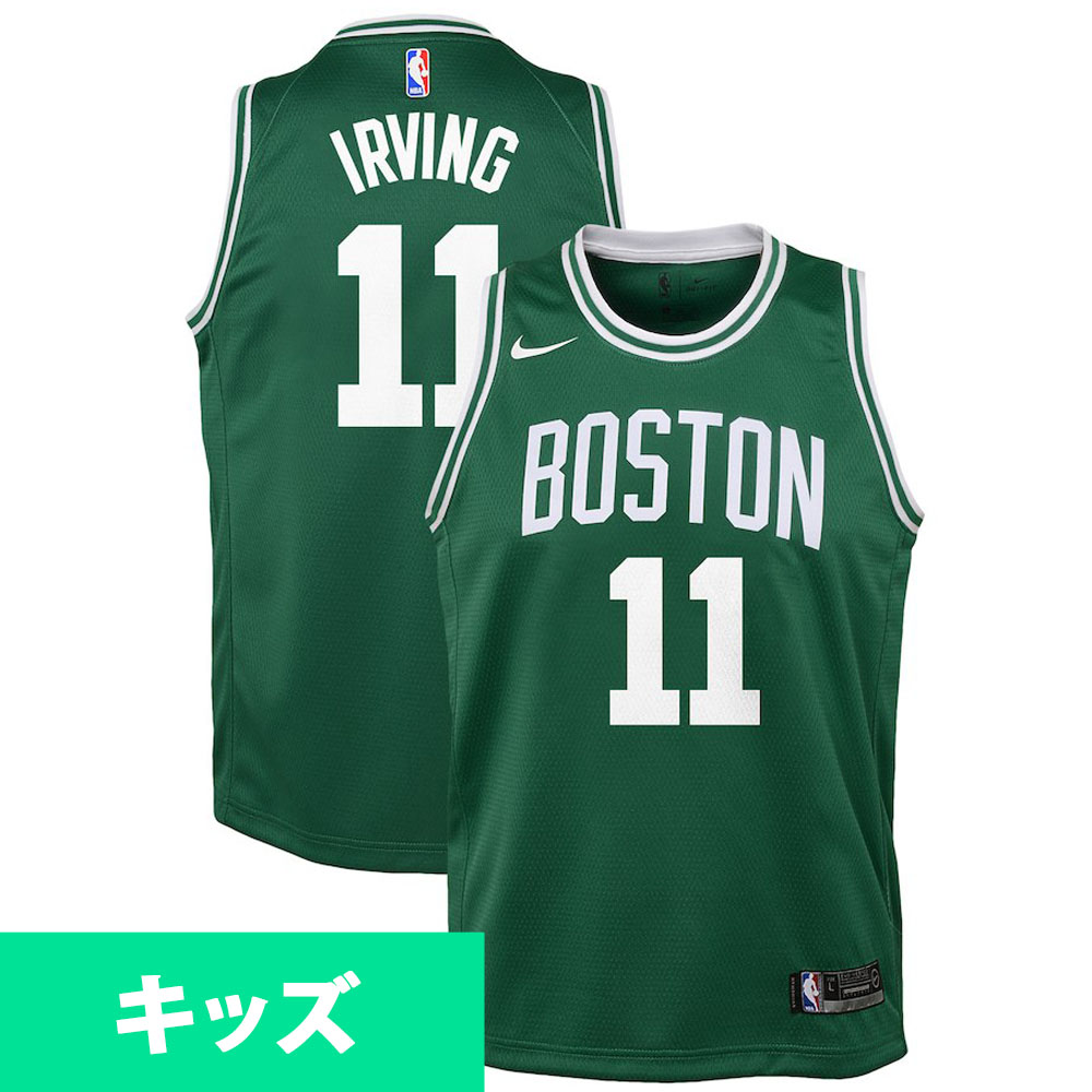 カイリー アービング カイリー アービング Nba キッズ セルティックス メンズウェア グリーン Mlb Nbaグッズショップ スウィングマン アイコン レプリカユニフォーム Selection原点にして王道 スウィングマンジャージ ユニフォーム ジャージ ナイキ Nike