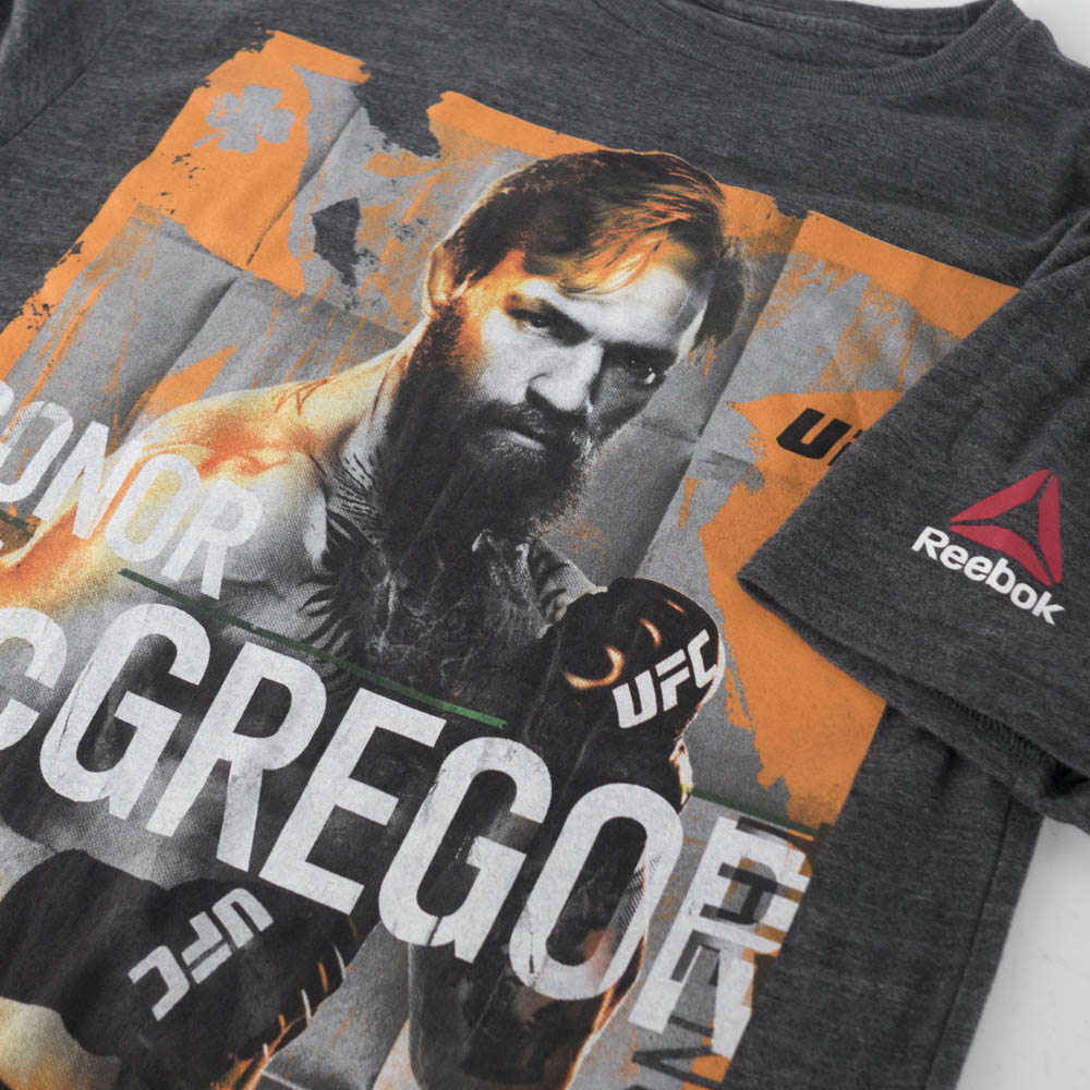 t shirt ufc reebok orange