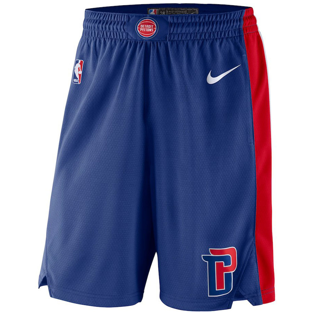 detroit pistons basketball shorts