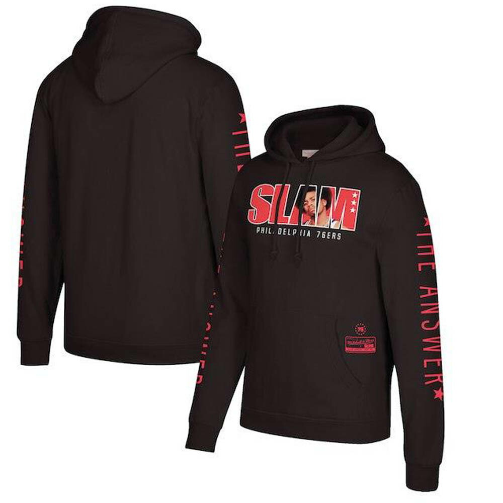 Nba ウェア Nbaユニフォーム ジョーダン 76ers アレン アイバーソン パーカー フーディー Slam スラム 表紙ロゴ Mitchell Ness ブラック Mlb Nbaグッズショップ Selection Nba ウェア Nbaユニフォーム ジョーダン 76ers アレン アイバーソン パーカー フーディー Slam スラム 表紙ロゴ Mitchell Ness ブラック Mlb Nbaグッズショップ Selection