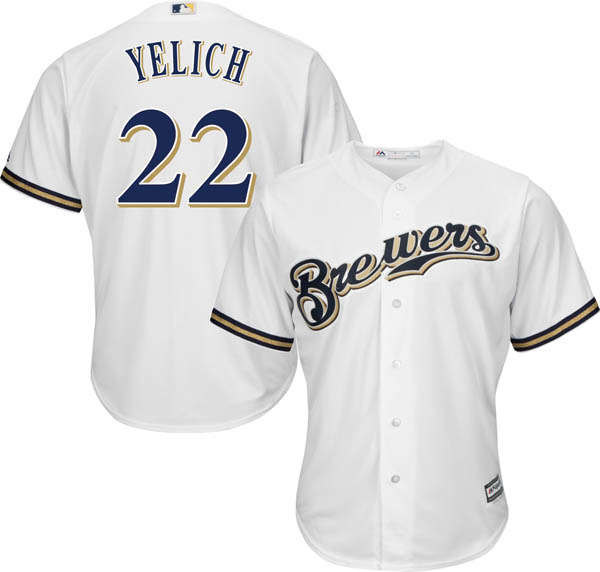 brewers home jersey