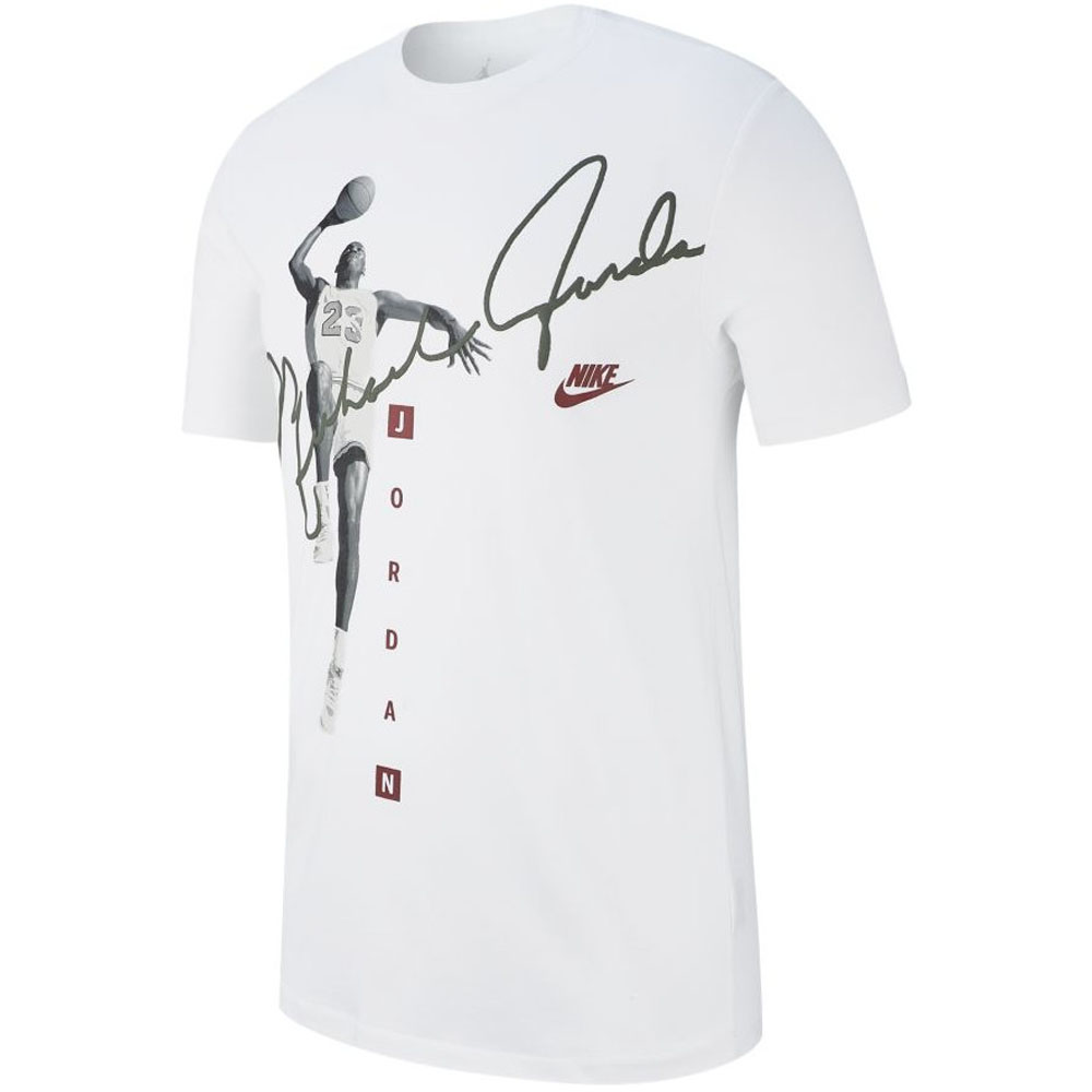 【楽天市場】ジョーダン/JORDAN Tシャツ フォトシグネチャー ホワイト AO0687-100【OCSL】：MLB.NBAグッズショップ