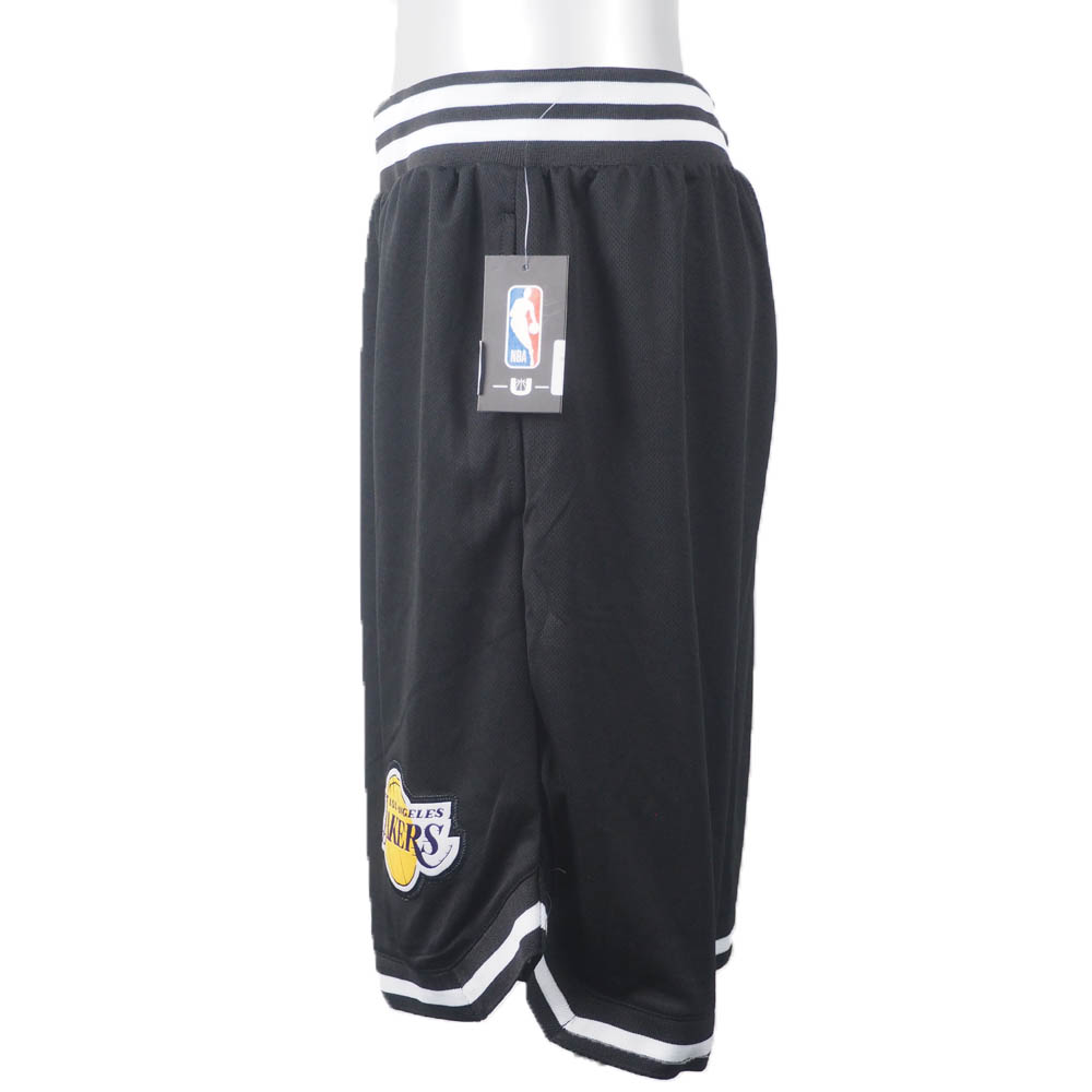 black lakers shorts