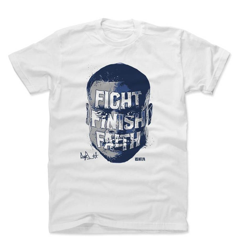 NFL カウボーイズ ダック・プレスコット Tシャツ Player Art Cotton T-Shirt 500Level ホワイト【OCSL】