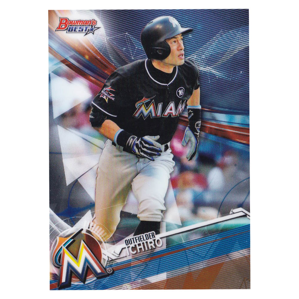 楽天市場 Mlb マーリンズ イチロー トレーディングカード スポーツカード 17 52 Topps Mlb Nbaグッズショップ Selection