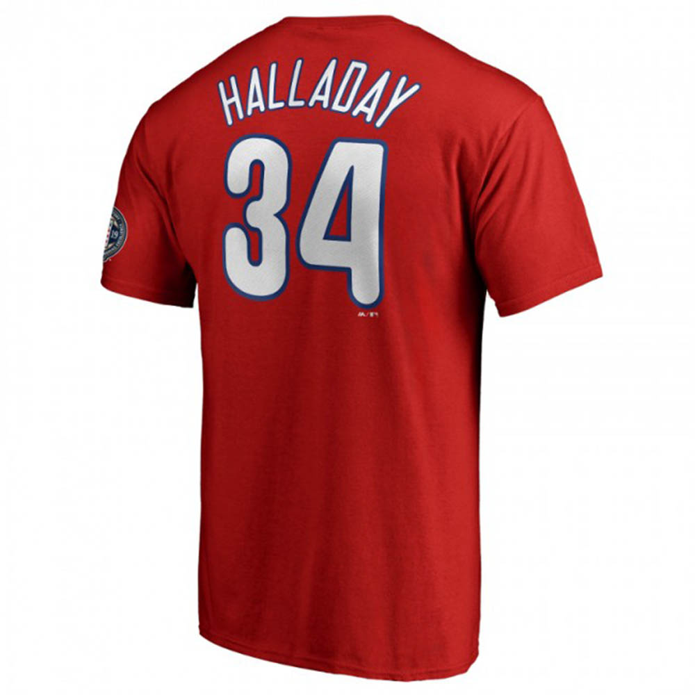楽天市場 リニューアル記念メガセール Mlb フィリーズ ロイ ハラデイ Tシャツ 19 ネーム ナンバー マジェスティック Majestic Mlb Nbaグッズショップ Selection