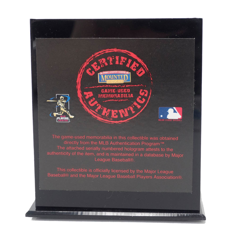 楽天市場 Mlb ホセ レイエス メッツ 07 ゲーム ユーズド メモラビリア ディスプレイ Mounted Memories Dirt Mlb Nbaグッズショップ Selection