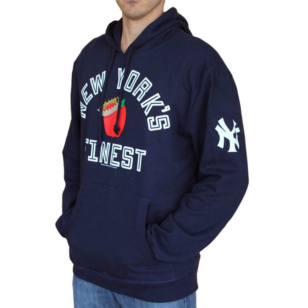 ヤンキース パーカー MLB ミッチェル＆ネス/Mitchell & Ness ロイヤル メンズ 長袖 フーディー