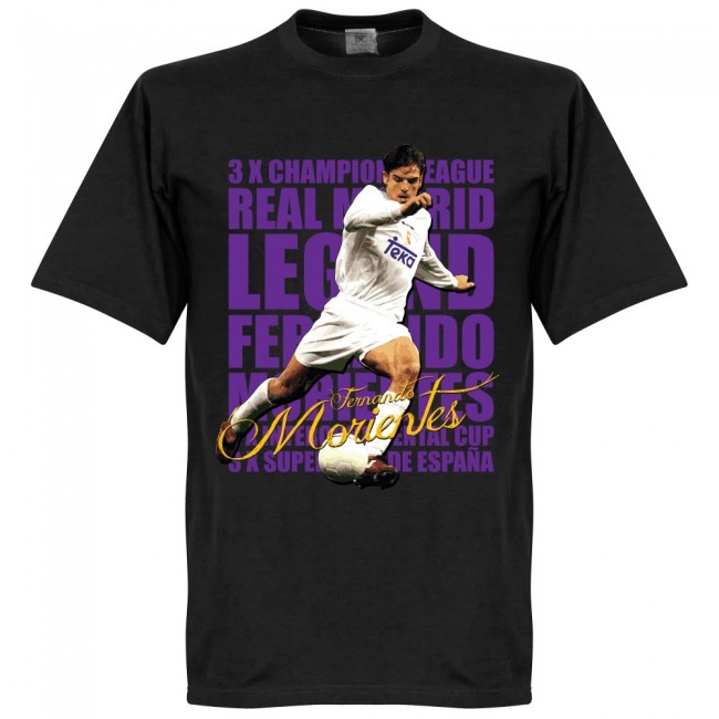 国際ブランド 楽天市場 レアル マドリード フェルナンド モリエンテス Tシャツ Soccer レジェンド サッカー フットボール ブラック Mlb Nbaグッズショップ Selection 高知インター店 Lexusoman Com