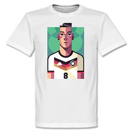 ドイツ代表 メスト エジル Tシャツ SOCCER プレイメーカー ホワイト 
