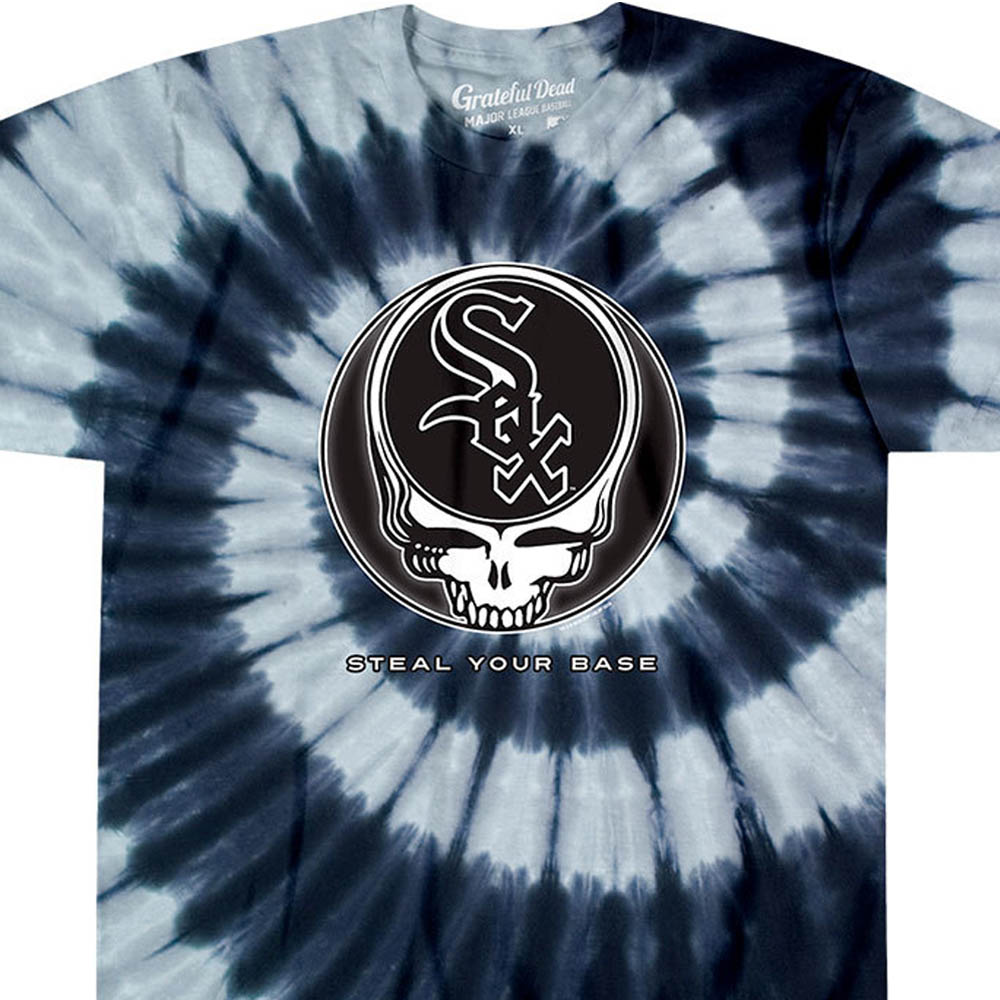 MLB シカゴ・ホワイトソックス Tシャツ ユア ベース タイダイ染め ティール【OCSL】