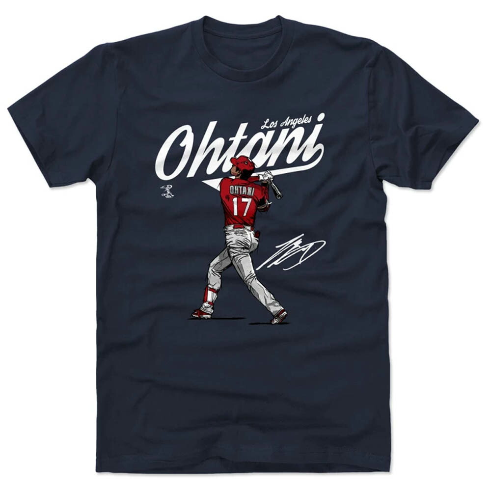 【楽天市場】MLB Tシャツ 大谷翔平 ロサンゼルス・エンゼルス 500Level ネイビー 1112LV【OCSL】：MLB.NBAグッズ