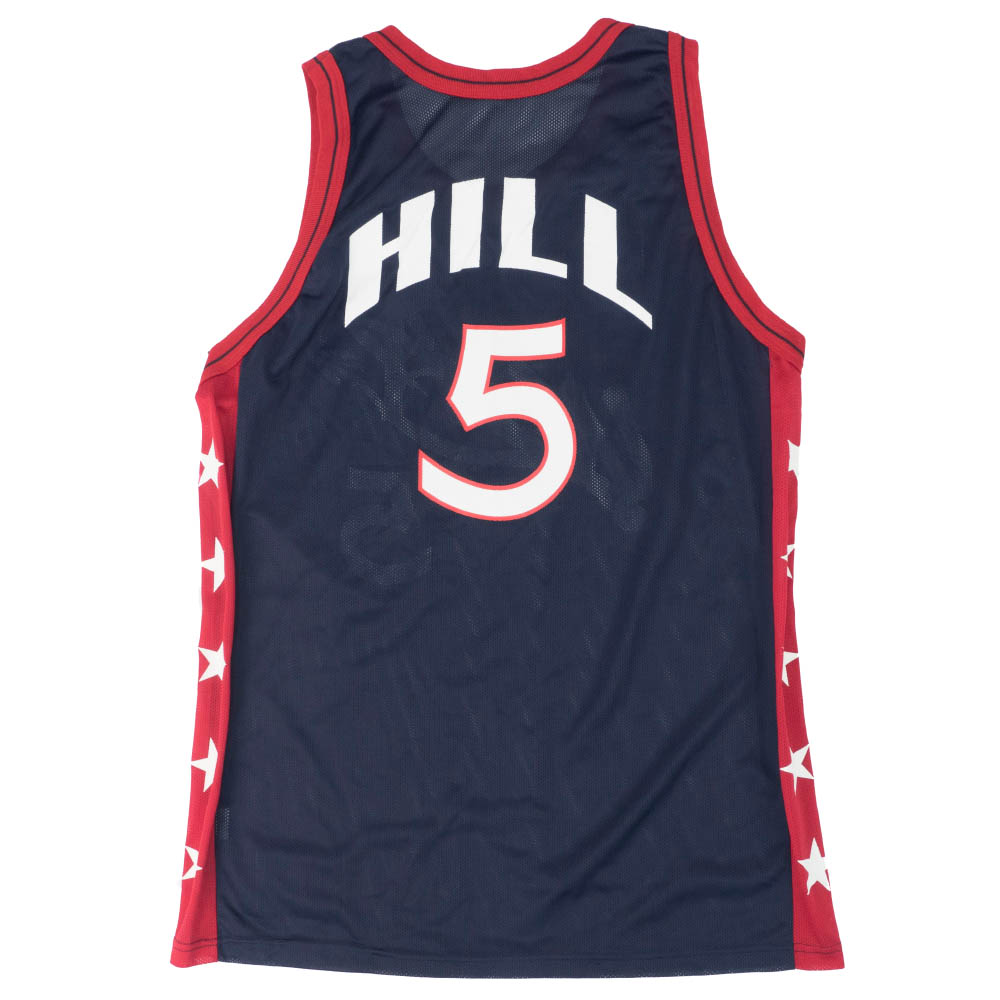 開店記念セール Nba グラント ヒル アメリカ代表 ユニフォーム ジャージ ドイームチーム Iii 1996 レプリカ Champion チャンピオン ロード 国産品