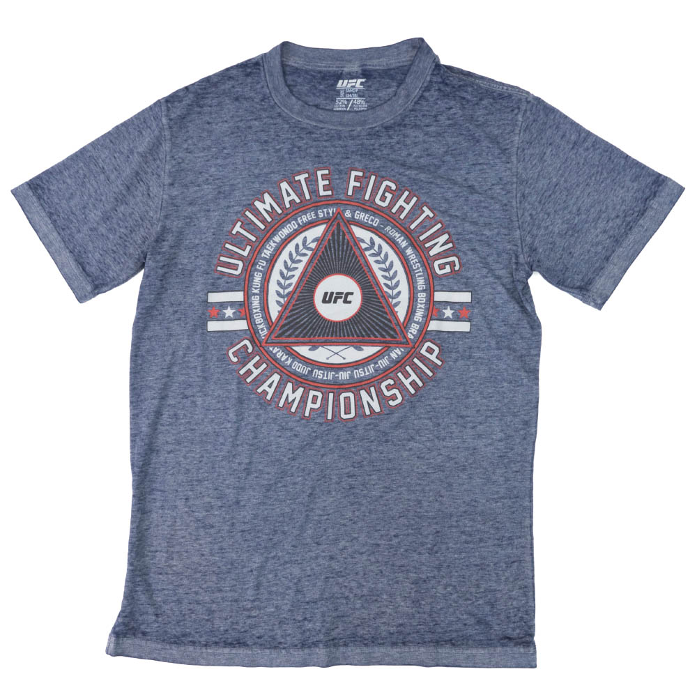 楽天市場 Ufc Tシャツ メンズ アルティメット ファイティング チャンピオンシップス セミバーンアウト ネイビー Ocsl Mlb Nbaグッズショップ Selection