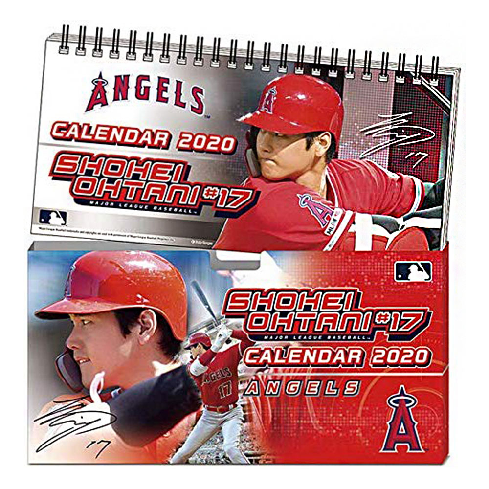 楽天市場 大谷翔平 ロサンゼルス エンゼルス Mlb 大谷翔平選手年卓上カレンダー Mlb Nbaグッズショップ Selection