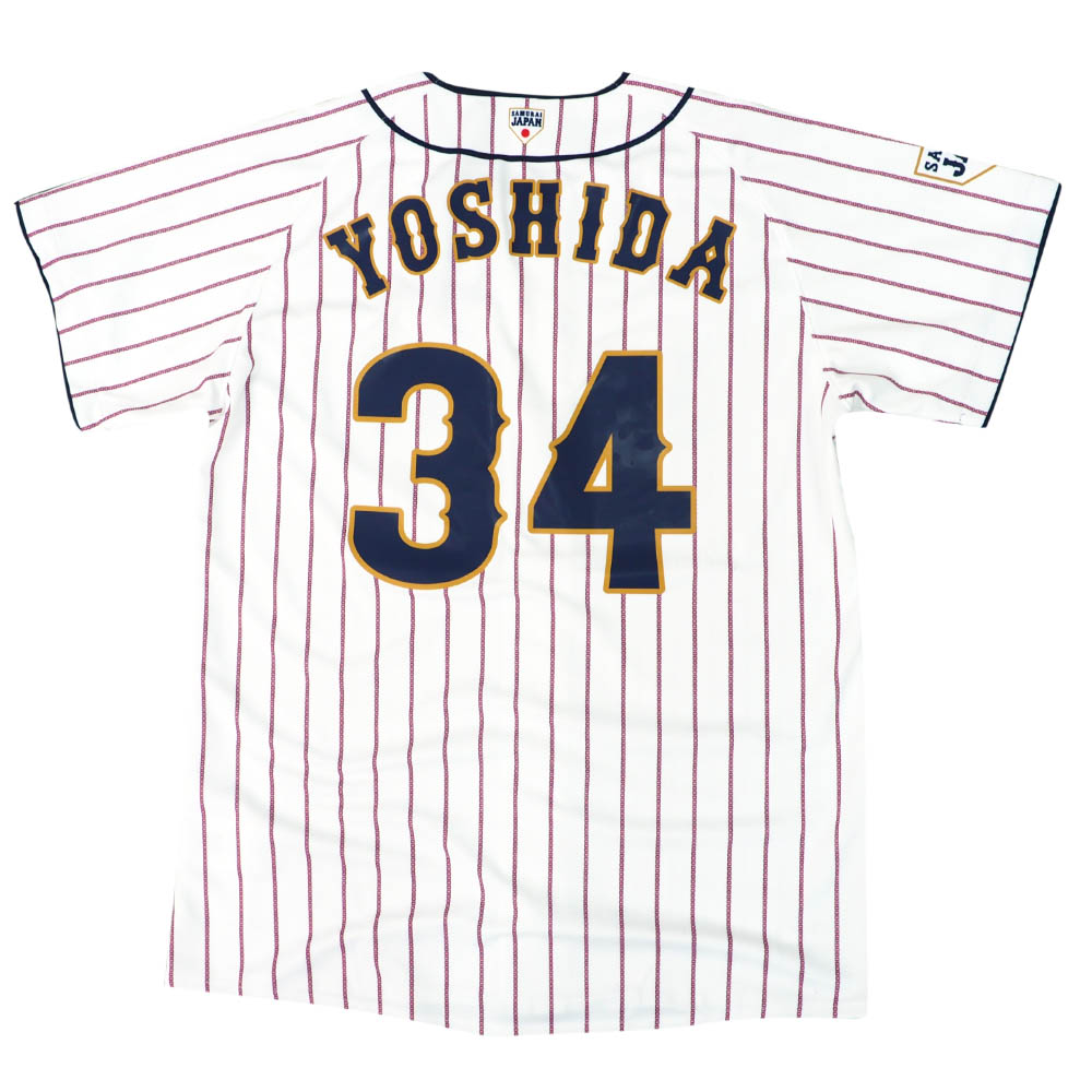 日本代表 侍ジャパン Asics 吉田正尚 レプリカユニフォーム ユニフォーム バスケット プレミア12 19 Nbaユニフォーム ファンとの結束がテーマ 19侍ジャパンユニフォーム グッズ Asics ホーム Mlb Nbaグッズショップ Selectionあす楽対応 メーカー直売