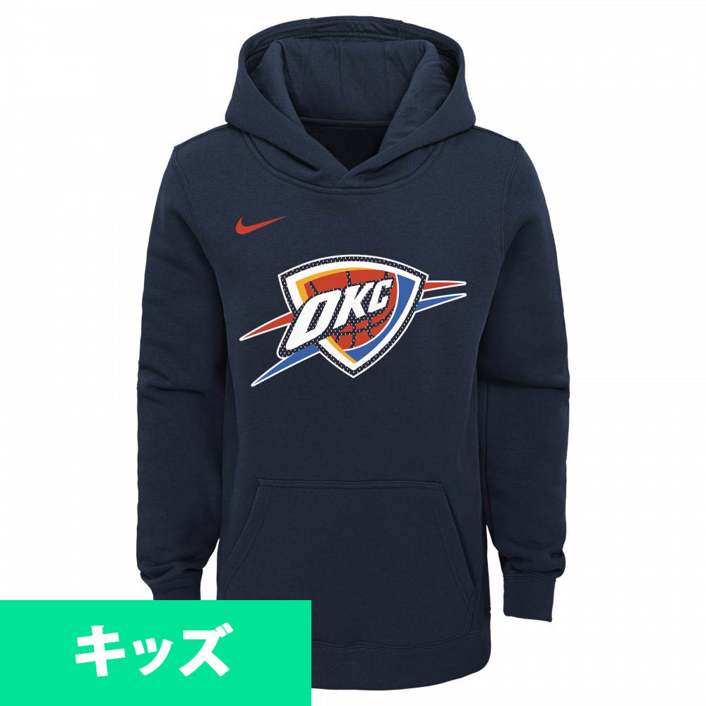 安い 楽天市場 Nba オクラホマシティ サンダー パーカー フーディー ユース エッセンシャル ロゴ ナイキ Nike ネイビー Mlb Nba グッズショップ Selection 爆売り Lexusoman Com
