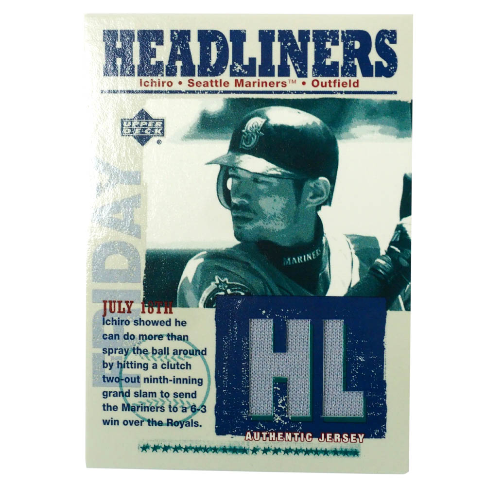 楽天市場】MLB イチロー シアトル・マリナーズ トレーディングカード