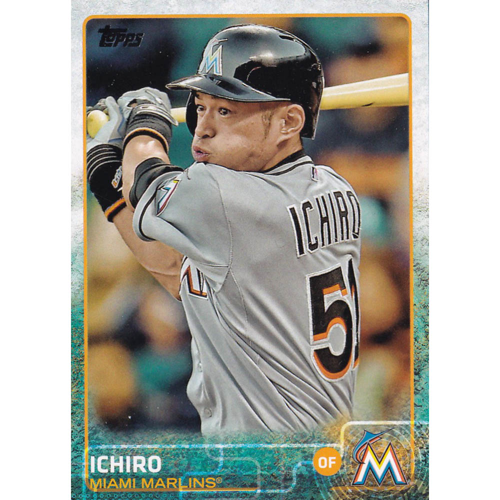 楽天市場】MLB イチロー マイアミ・マーリンズ トレーディング