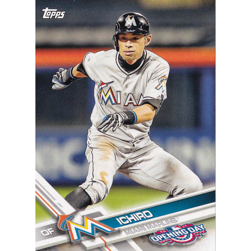 楽天市場】MLB イチロー マイアミ・マーリンズ トレーディング