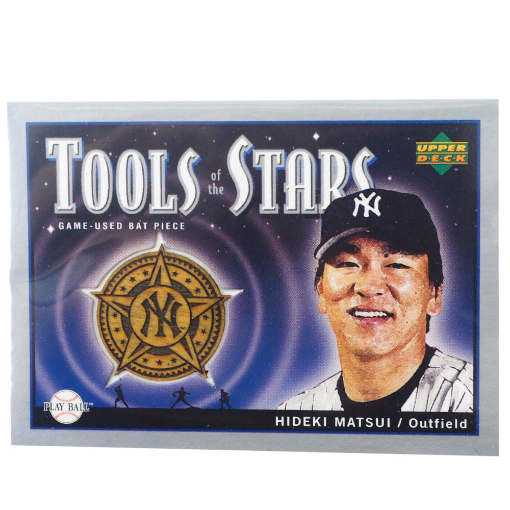 在庫有 Mlb 松井 秀喜 ニューヨーク ヤンキース トレーディングカード スポーツカード Upper Deck 04 H Matsui Bat Piece Ts Hm Upper Deckw 最安値に挑戦 Www Nripost Com